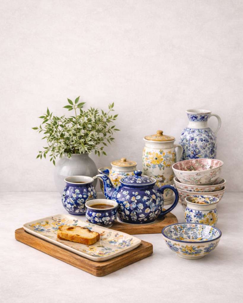 Blue Pottery Vase — Multan — image 1